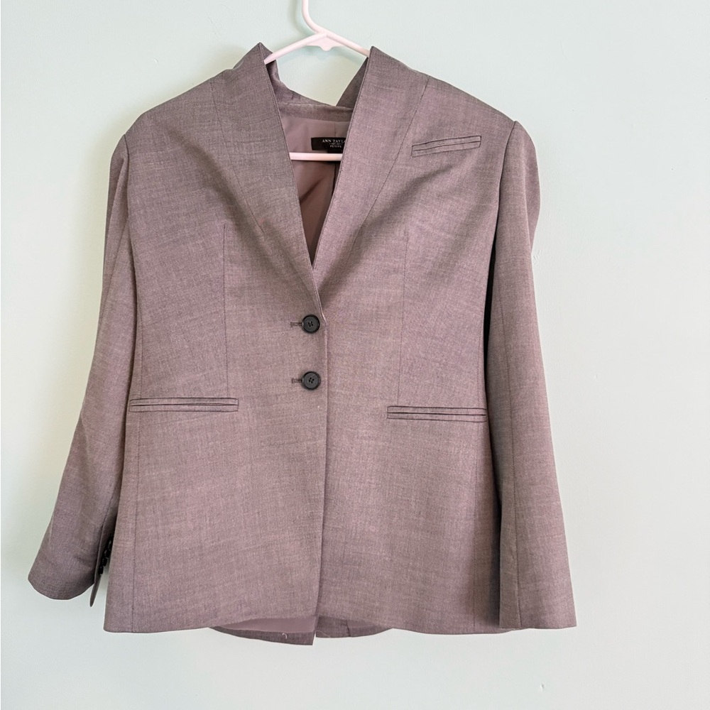 Ann Taylor Classic Gray Blazer